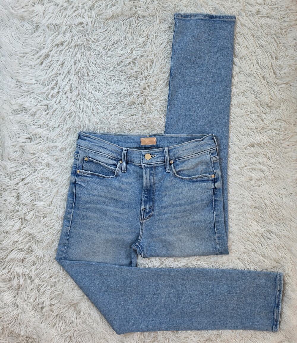 MOTHER The Dazzler Ankle Straight Leg Jeans Limited Edition Wash 28 / 6